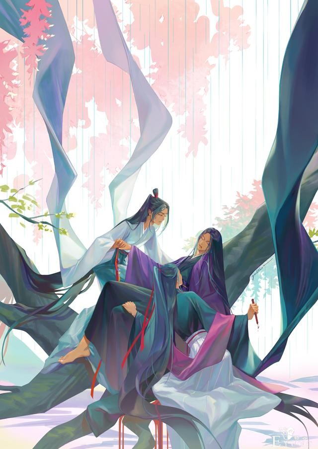 充满古风美的一组人物插画作品欣赏！造型唯美画面很有韵味-3.jpg