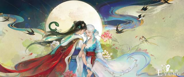 充满古风美的一组人物插画作品欣赏！造型唯美画面很有韵味-1.jpg