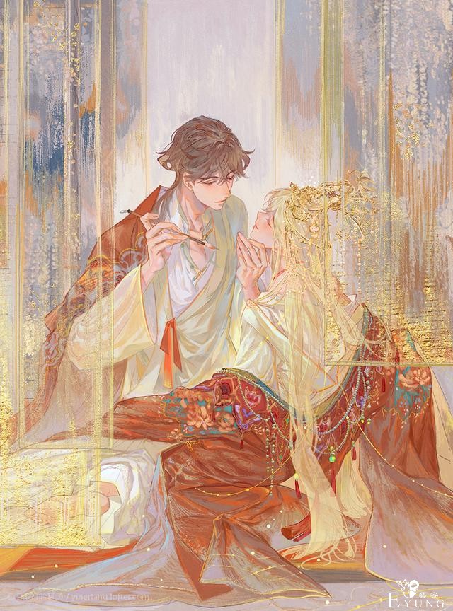 充满古风美的一组人物插画作品欣赏！造型唯美画面很有韵味-18.jpg