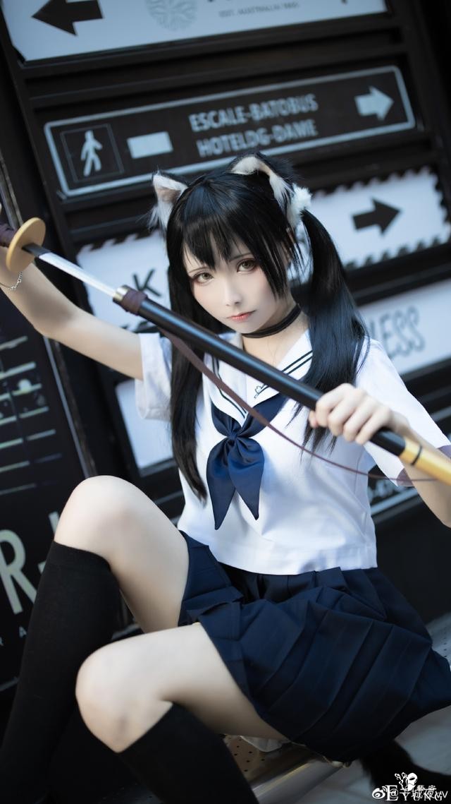 清甜兽耳小可爱，猫系JK女生，太有灵气了啦-9.jpg