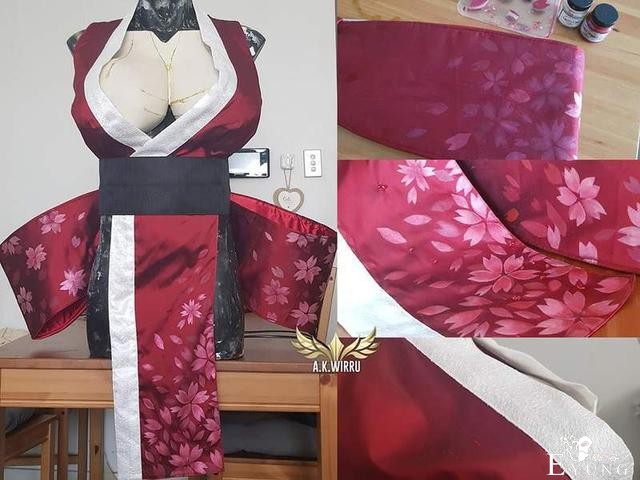 伪娘cosplay：不知火舞姿势动作超还原，这么性感一定是男孩子！-5.jpg