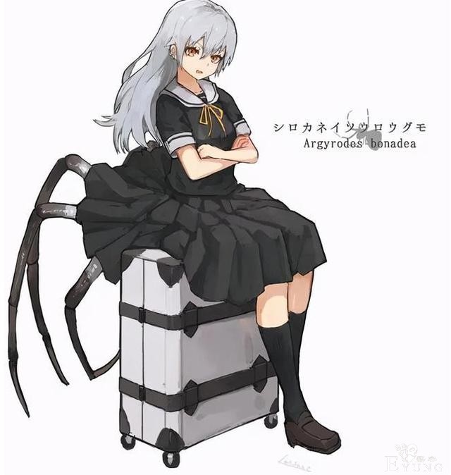 8条腿的动漫美少女还不够？这位画师更厉害，画的妹子几十条腿-1.jpg