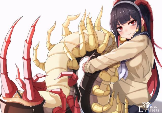 8条腿的动漫美少女还不够？这位画师更厉害，画的妹子几十条腿-2.jpg