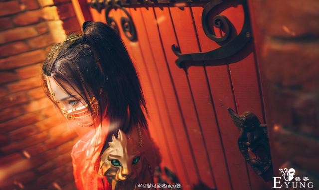 美丽惊艳，《鬼刀》风曳cos，带着异域风情的神秘感-2.jpg