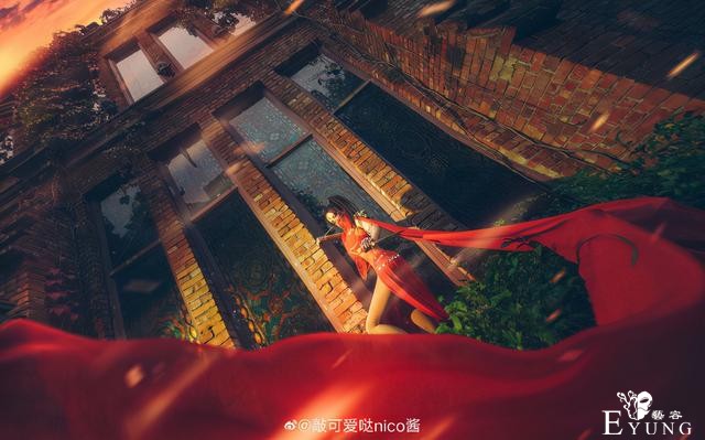 美丽惊艳，《鬼刀》风曳cos，带着异域风情的神秘感-3.jpg