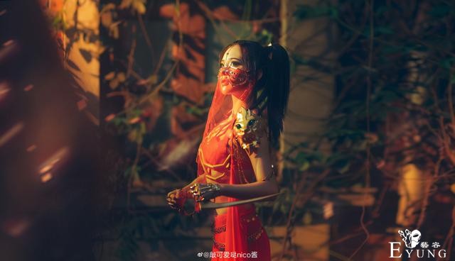 美丽惊艳，《鬼刀》风曳cos，带着异域风情的神秘感-8.jpg