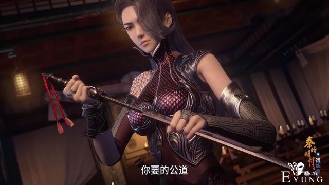 秦时明月：女人狠起来真可怕，惊鲵挥刀捅自己，光环男刘邦被吓懵-2.jpg