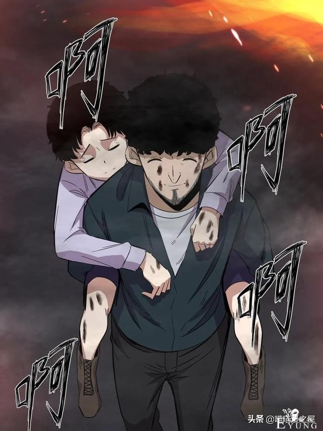 漫画故事：冲向大火之中救人的大英雄-63.jpg