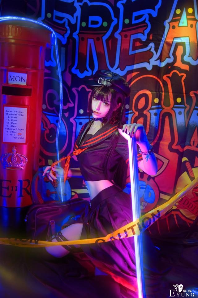 三组手游《决战平安京》系列COS作品欣赏！造型非常帅气哦-1.jpg