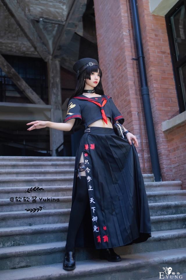 三组手游《决战平安京》系列COS作品欣赏！造型非常帅气哦-12.jpg