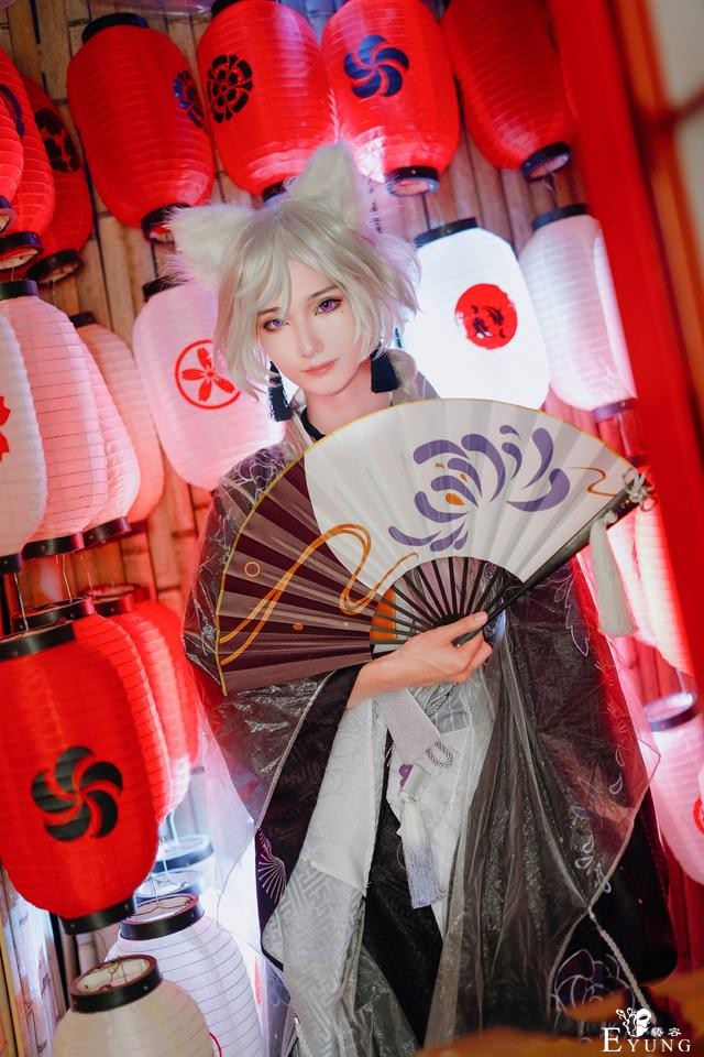 三组手游《决战平安京》系列COS作品欣赏！造型非常帅气哦-21.jpg