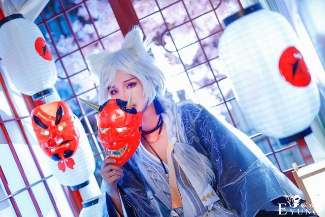 三组手游《决战平安京》系列COS作品欣赏！造型非常帅气哦-23.jpg