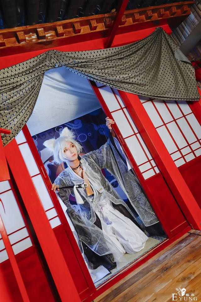 三组手游《决战平安京》系列COS作品欣赏！造型非常帅气哦-27.jpg