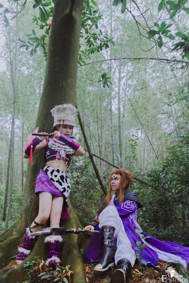 《秦时明月》项少羽&石兰cos，清清冷冷，氛围挺有感觉的-10.jpg