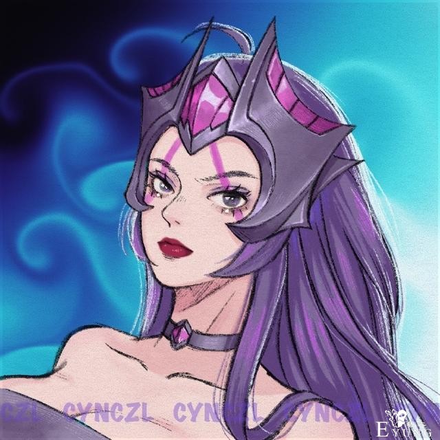 画师大佬将痛苦面具拟人化，丑表情变长发御姐，这颜值我爱了-2.jpg