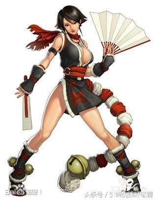 暗夜中之舞者，凡间的夜精灵，盘点二次元世界的美女忍者-12.jpg