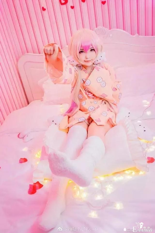 魔法少女育成计划粉甜萝莉cos，可爱的眠眠就由我来守护！-2.jpg