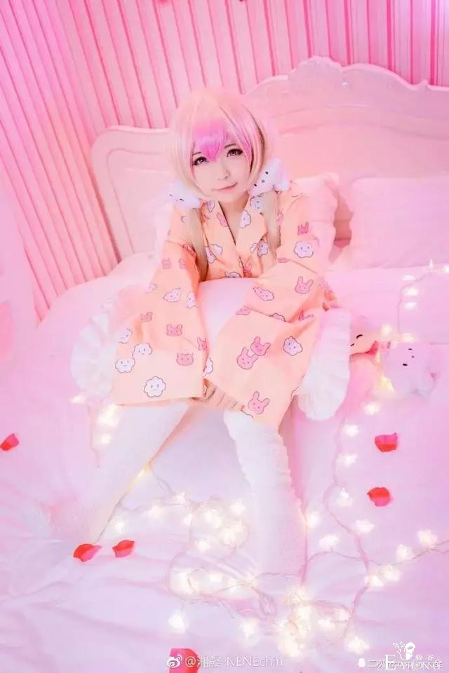 魔法少女育成计划粉甜萝莉cos，可爱的眠眠就由我来守护！-3.jpg