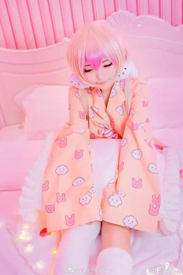 魔法少女育成计划粉甜萝莉cos，可爱的眠眠就由我来守护！-4.jpg
