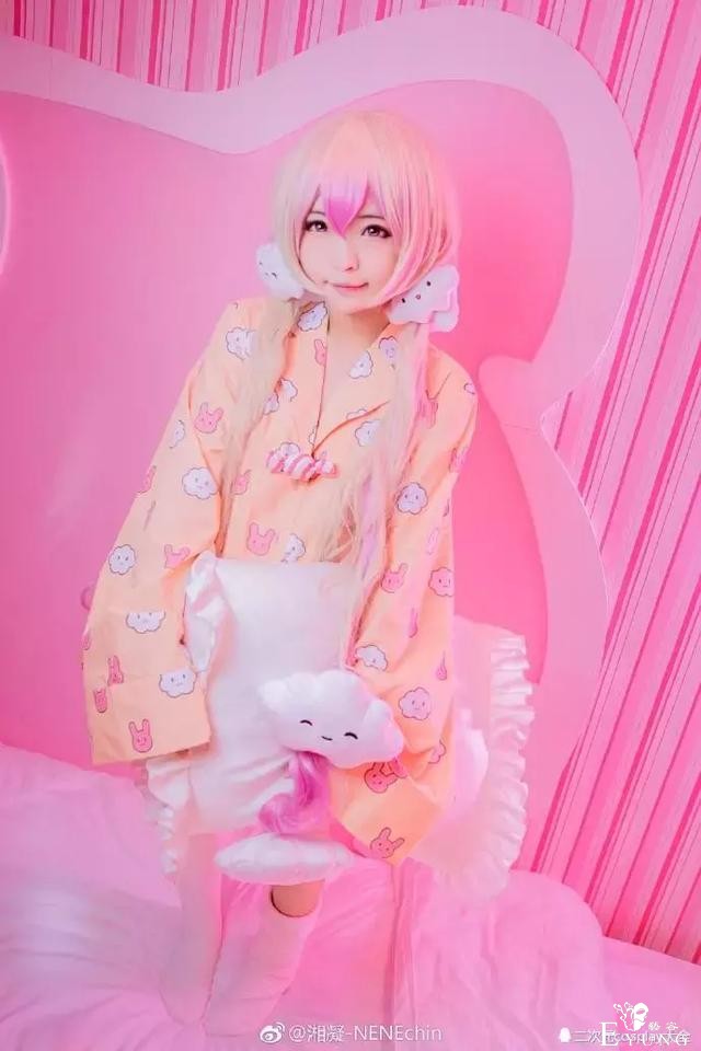 魔法少女育成计划粉甜萝莉cos，可爱的眠眠就由我来守护！-9.jpg