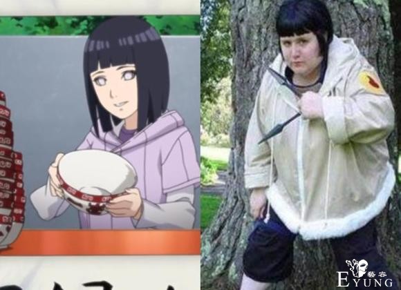 不同时期的雏田COS，结婚礼服版超好看，吃胖版什么鬼-5.jpg