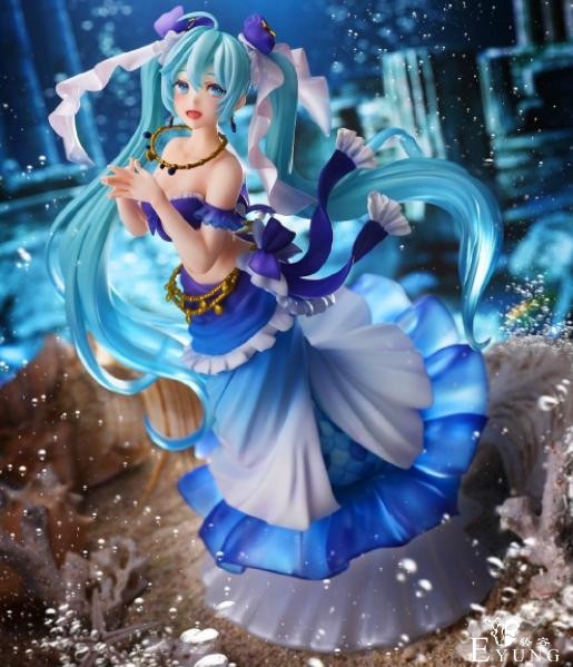 当初音未来变成美人鱼，还被做成了手办，和深海少女还不一样-1.jpg