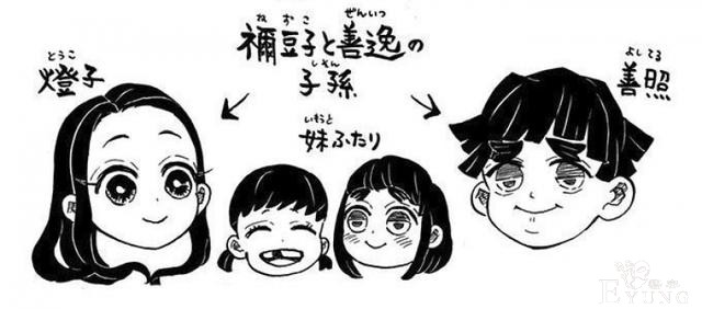 作者公布《鬼灭之刃》的后代，祢豆子儿女双全-2.jpg