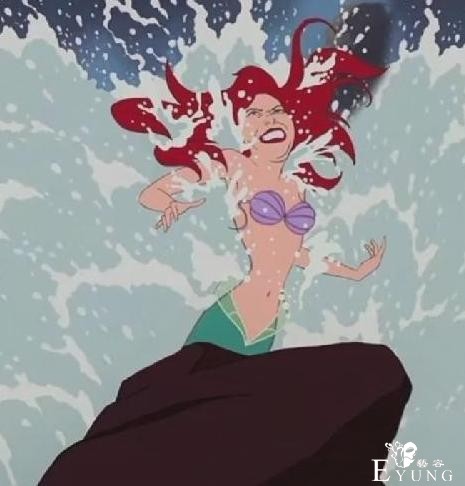 看多了迪士尼公主的美照，好像出糗照片其实也不错，艾莎女王好萌-3.jpg