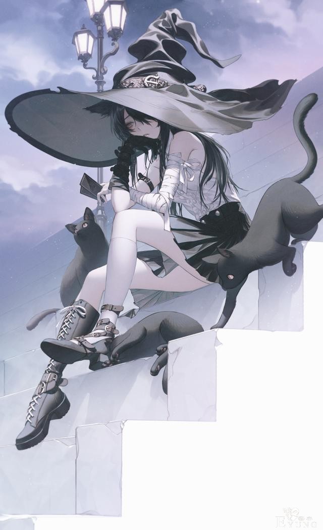 一组画技出色的韩国动漫插画作品欣赏！风格多样造型美型-5.jpg
