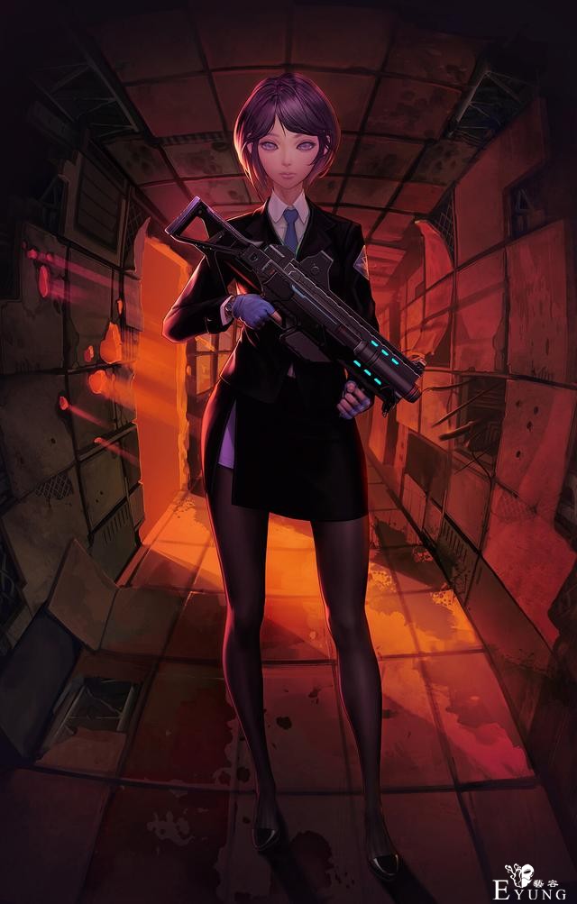 一组画技出色的韩国动漫插画作品欣赏！风格多样造型美型-16.jpg
