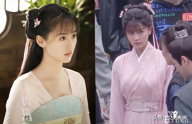 和成毅上综艺组CP后，白鹿新剧模仿璇玑造型，路人视角气质满满-9.jpg