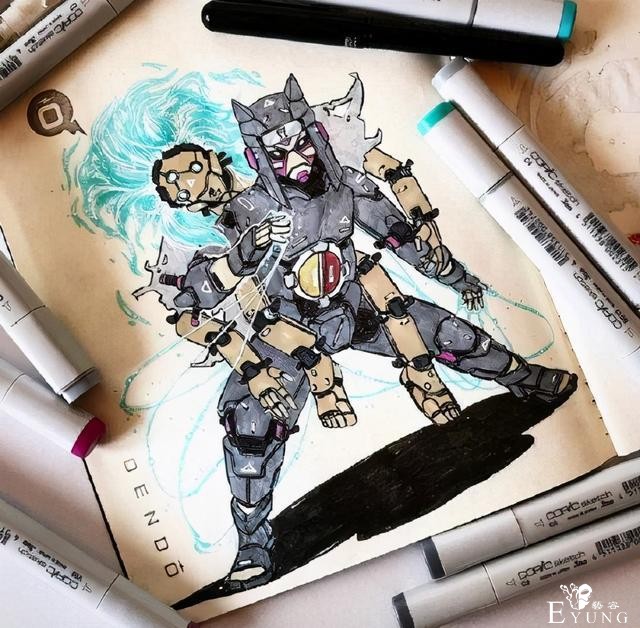 火影朋克2077？鸣人化身机械人，自来也把我看感动了-5.jpg