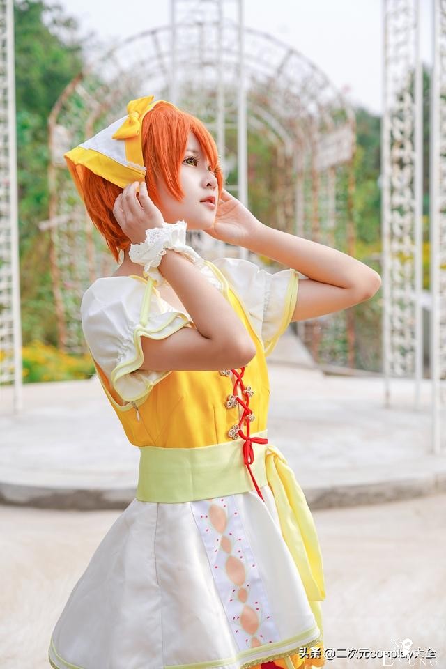 元气美少女星空凛，魔法使未觉醒cos，清甜可爱眼睛好有灵气-4.jpg