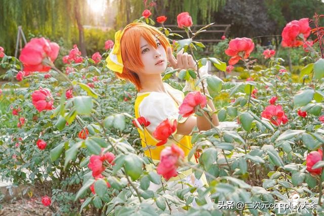 元气美少女星空凛，魔法使未觉醒cos，清甜可爱眼睛好有灵气-7.jpg