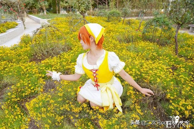 元气美少女星空凛，魔法使未觉醒cos，清甜可爱眼睛好有灵气-12.jpg
