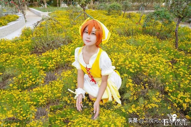 元气美少女星空凛，魔法使未觉醒cos，清甜可爱眼睛好有灵气-13.jpg