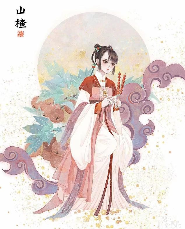 画师大佬将中药拟人，山楂菊花化身小姐姐，山药三七变汉服帅哥-1.jpg