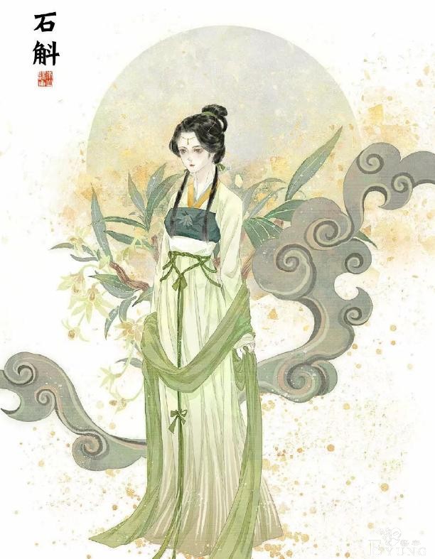画师大佬将中药拟人，山楂菊花化身小姐姐，山药三七变汉服帅哥-4.jpg