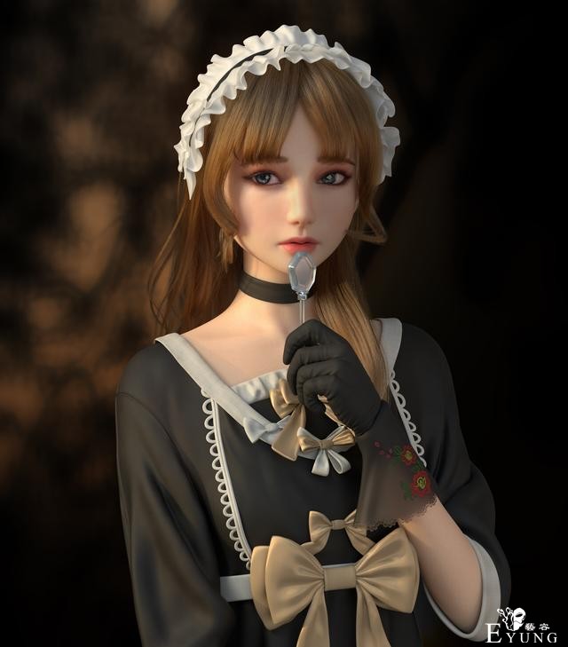非常出色的一组3D人物建模作品！造型漂亮，细节制作相当精美-1.jpg