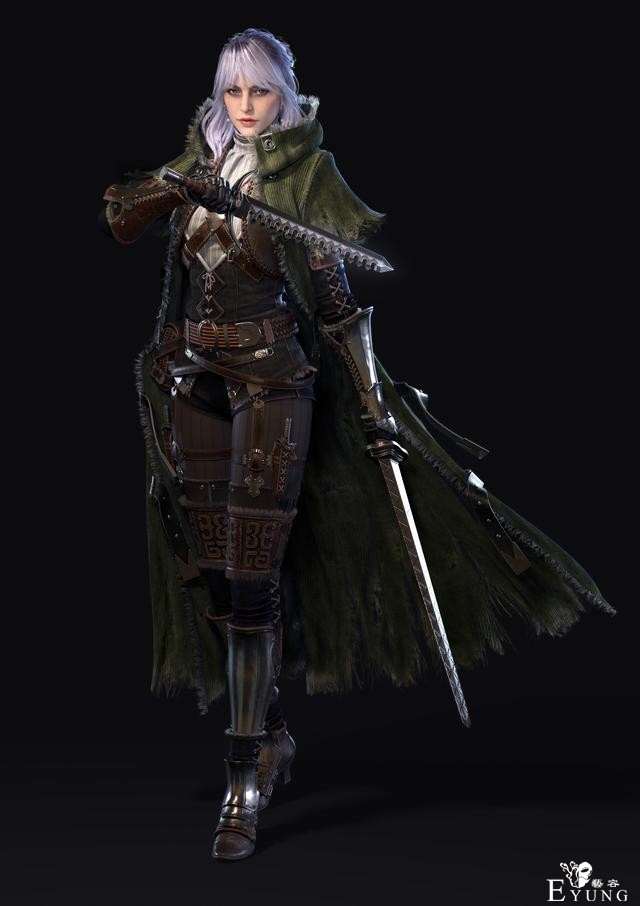 非常出色的一组3D人物建模作品！造型漂亮，细节制作相当精美-2.jpg