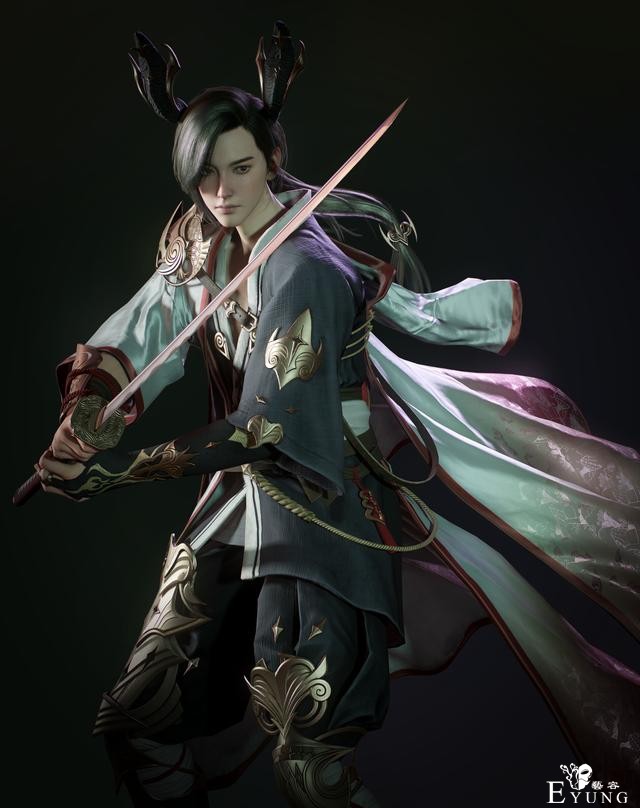 非常出色的一组3D人物建模作品！造型漂亮，细节制作相当精美-18.jpg