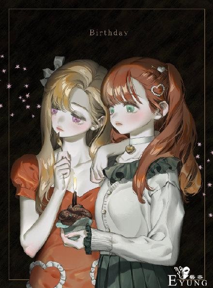 画风太美啦！一组甜美的二次元少女漫画作品，超好看-6.jpg