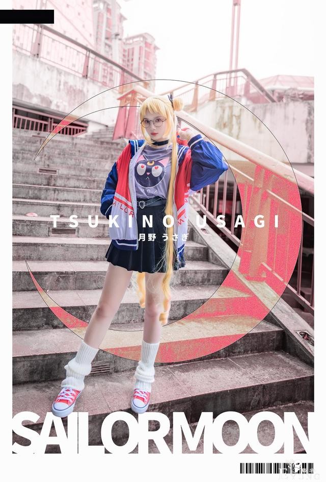 《美少女战士》棒球服cos，月野兔大长腿，水野亚美有点酷-3.jpg