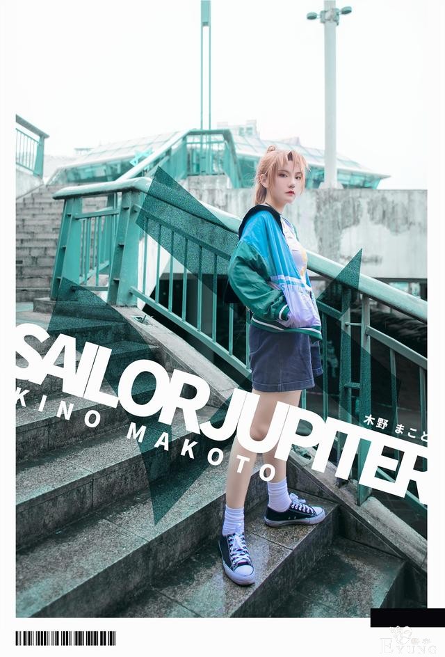 《美少女战士》棒球服cos，月野兔大长腿，水野亚美有点酷-6.jpg