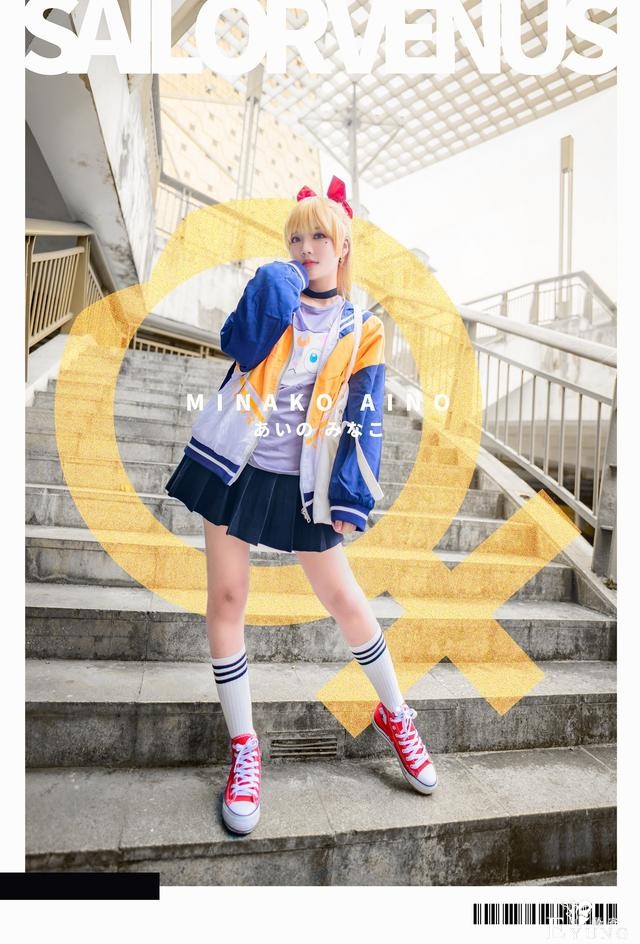 《美少女战士》棒球服cos，月野兔大长腿，水野亚美有点酷-7.jpg