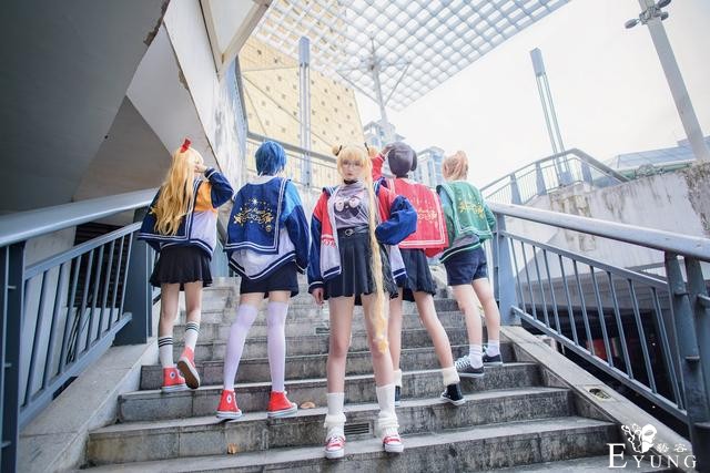 《美少女战士》棒球服cos，月野兔大长腿，水野亚美有点酷-8.jpg