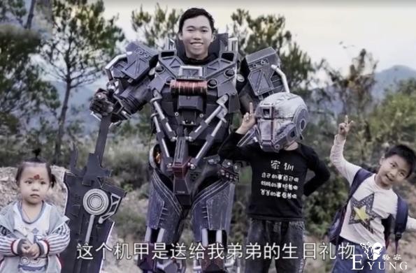 B站大佬推荐：国漫爱好者做灵笼机甲，日漫爱好者用轮胎做巨人-3.jpg