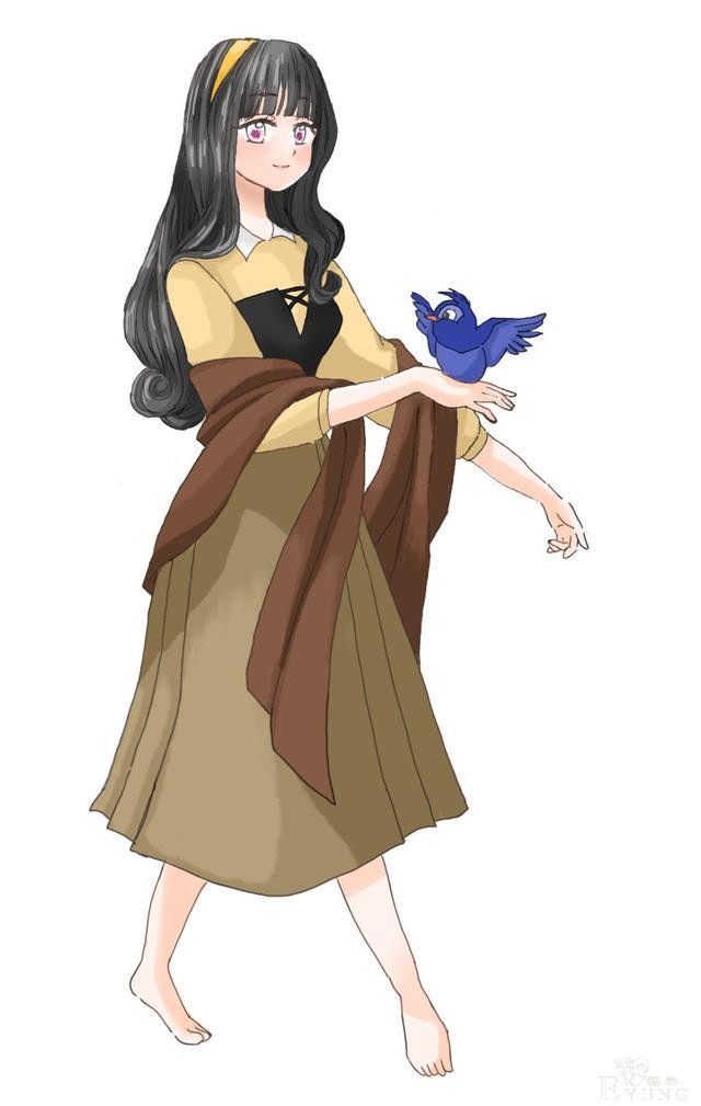 当鬼灭之刃碰上迪士尼公主，恋柱变身乐佩，祢豆子化身美人鱼-3.jpg