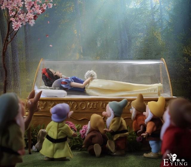 迪士尼公主遇上芭比娃娃，木兰充满中国风，白雪公主睡得香甜-10.jpg