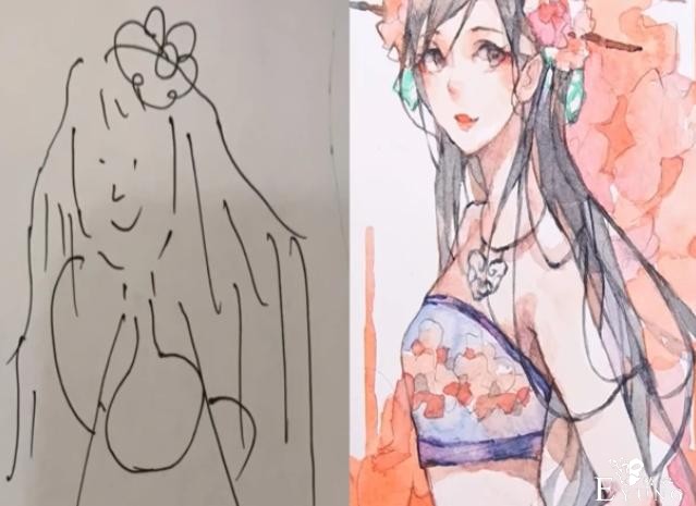 B站百万粉大佬帮粉丝改画，改完之后发生了“亿点变化”-4.jpg